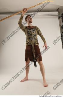 KEETA STANDING POSE WITH SPEAR